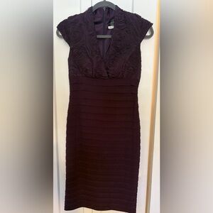 Beautiful Dark Purple Dress